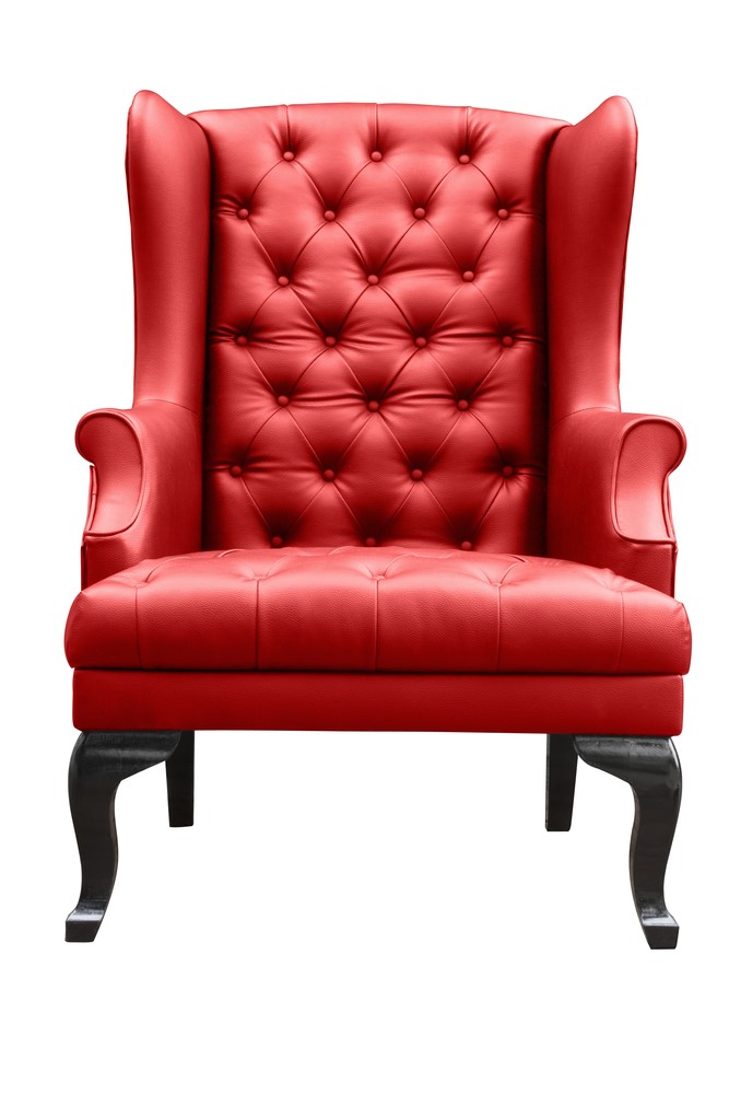 A Georgian Era chair: the bigger the better. 